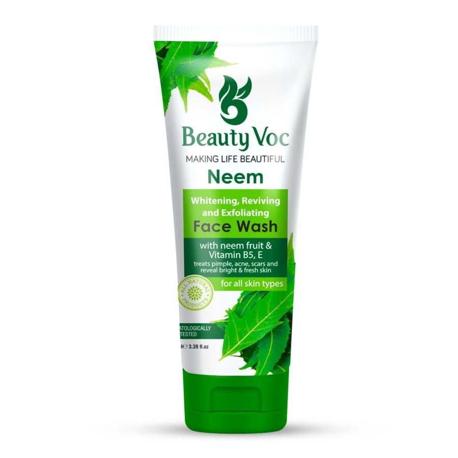 Neem Face Wash Cleanse Clarify and Revitalize Your Skin LUXICARE