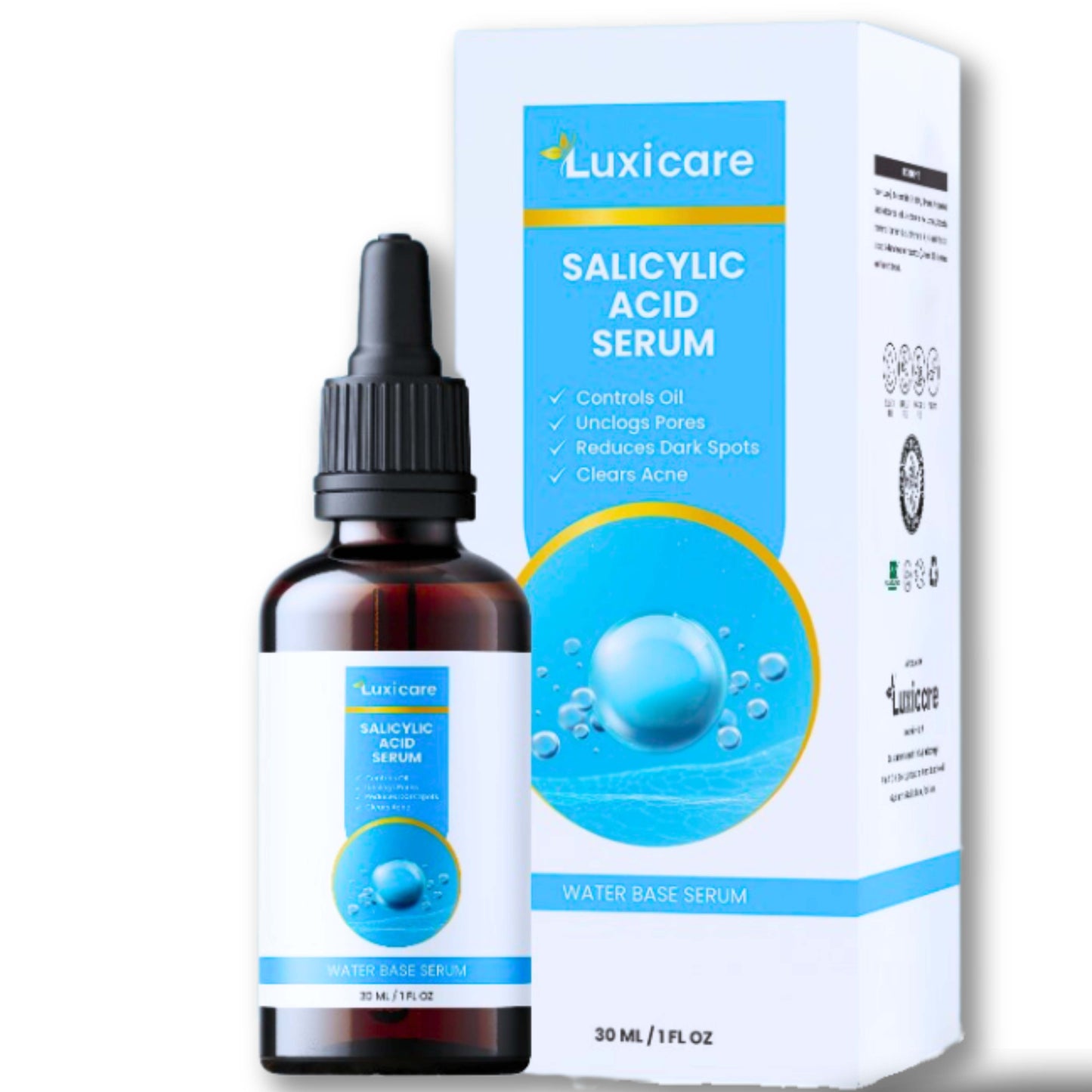 Salicylic Acid Serum for Acne-Prone Skin – LUXICARE